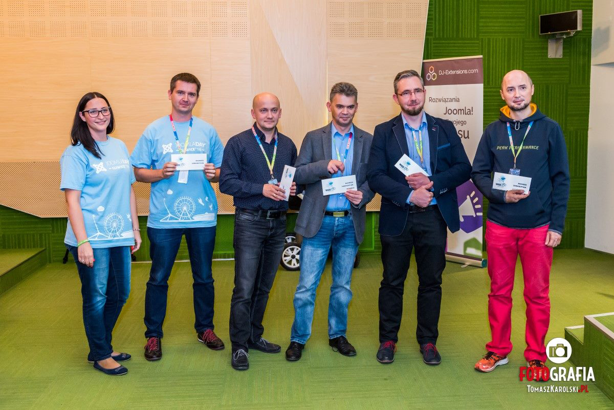 Joomla day in Poland 2016 - Web357 gift winners