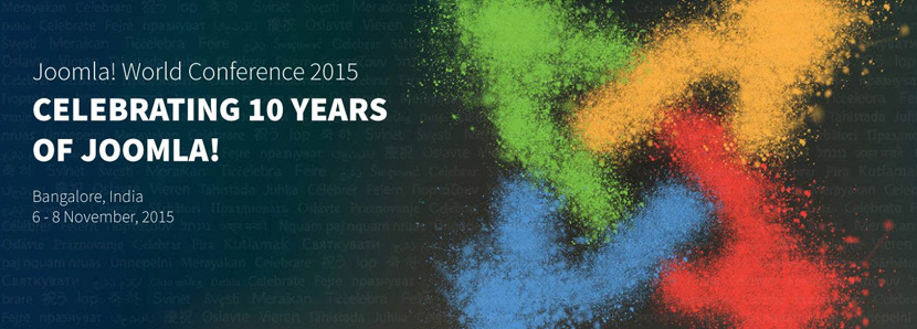 Celebrating 10 Years in Joomla! World Conference 2015